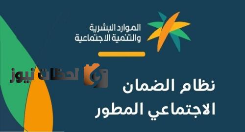 استعلام عن الضمان الإجتماعي المطور بالسجل sbis hrsd 1443 رابط تسجيل الدخول