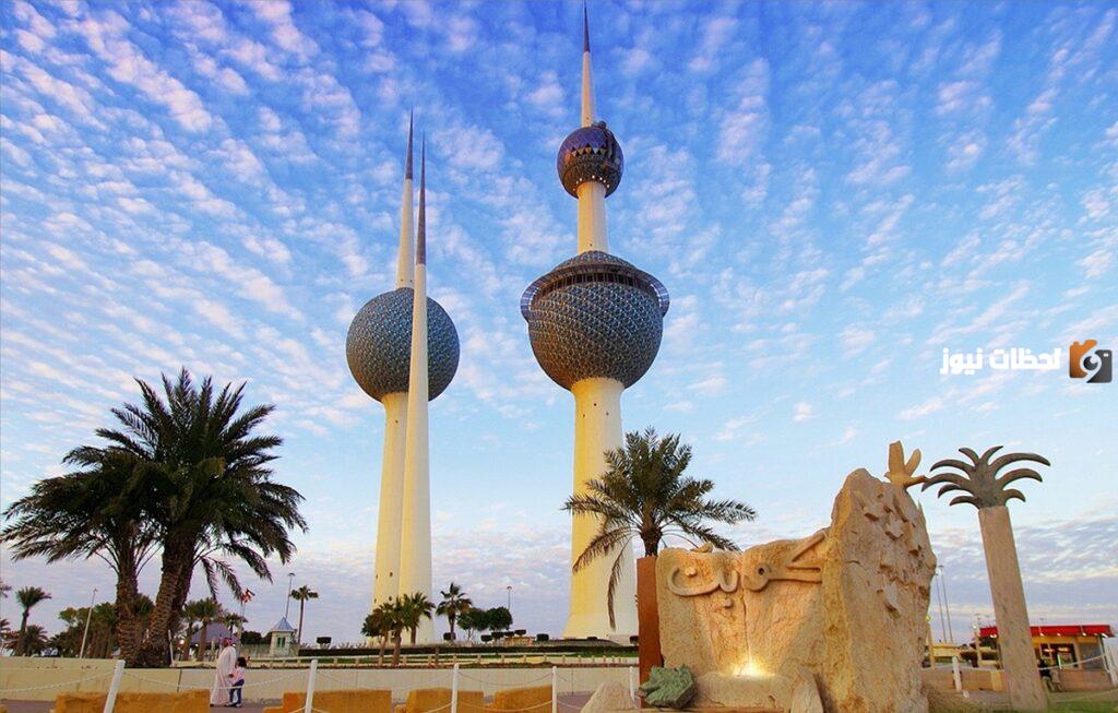 اين تقع ابراج الكويت