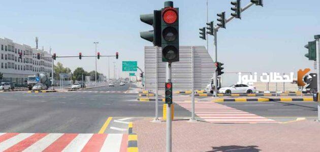 كم مخالفة قطع الإشارة في الكويت
