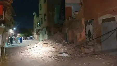 زلزال المغرب اليوم
