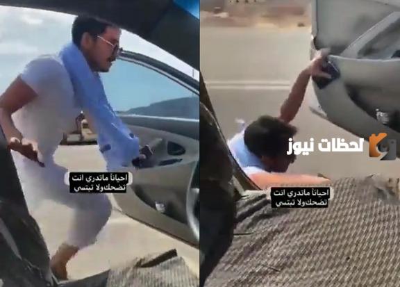 شاب سعودي كاد يخسر حياته لإبهار زوجته.