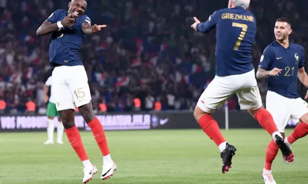 ملخص مباراة فرنسا وأيرلندا فى تصفيات اليورو 2025