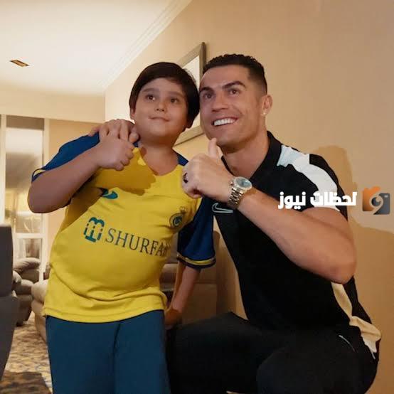 تحقيق حلم الطفل الإيراني الذي بكى عندما رأى رونالدو