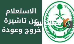 طريقة طباعة خروج وعودة برقم الاقامة بالخطوات