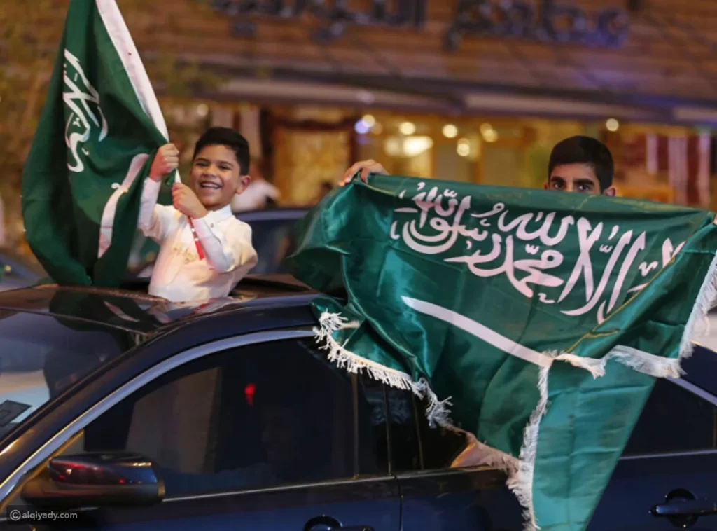المرور السعودي يحذر المواطنين خلال احتفالات اليوم الوطني السعودي