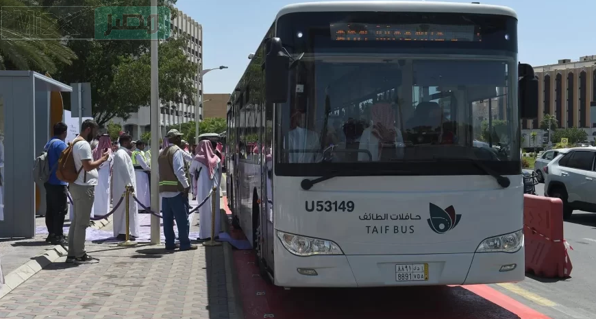 بعد تدشين مشروع خدمات النقل العام بالطائف