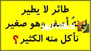 حزازير مضحكة قصيرة مع الحل سهلة