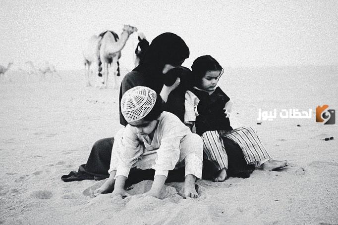 صور ساره الودعاني واولادها يوم التاسيس يوم حنا بدينا