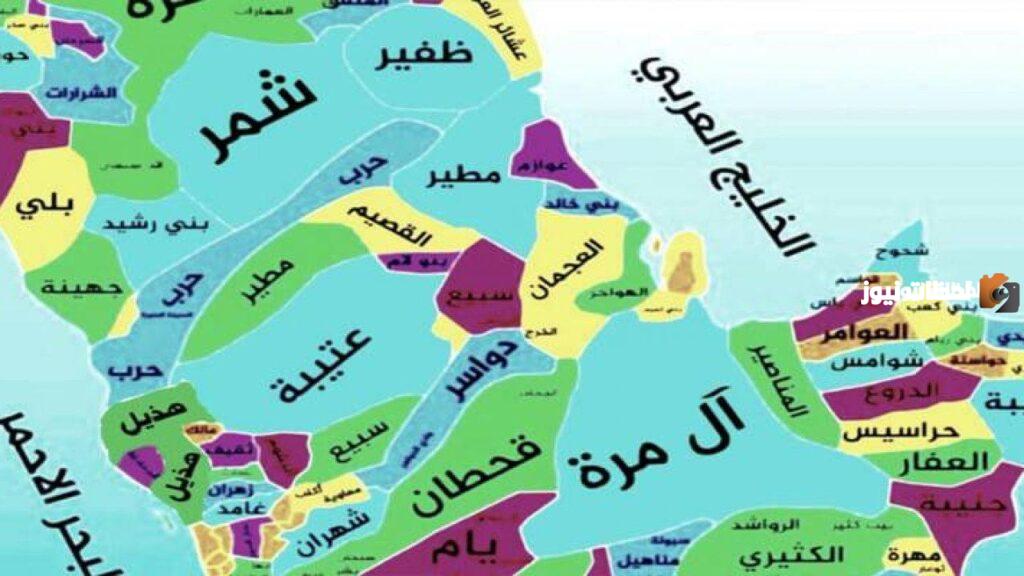 ما هو اكثر عدد قبيلة في السعودية