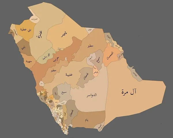 من هم القبائل النازحة في السعودية؟ وما هي أقسام البدون