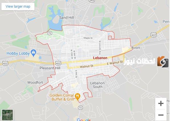 موقع مخفر شرطة كبد الكويت على جوجل ماب