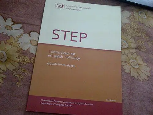 نموذج اختبار ستيب pdf مع الحل تجريبي