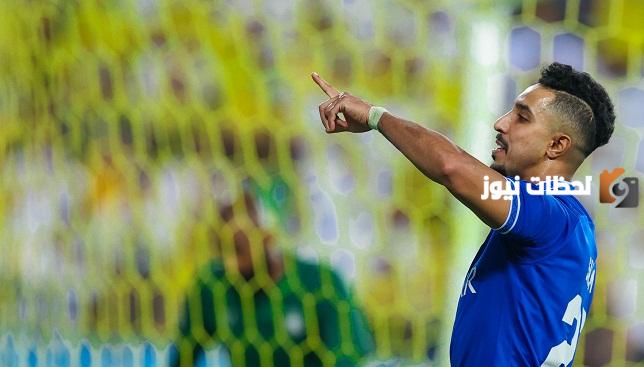 استبعاد الدوسري من مباراة الهلال ضد الحزم