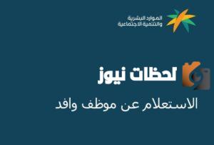 دليل خطوة بخطوة: كيفية الاستعلام عن عامل وافد من خلال موقع وزارة العمل 14445 