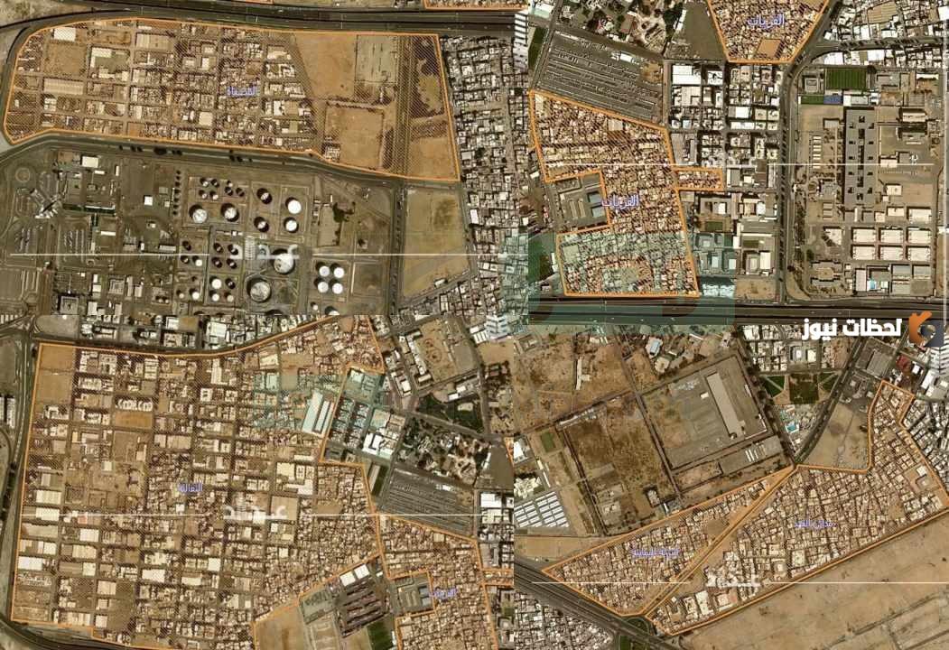 أسماء أحياء جدة التي عليها إزالة