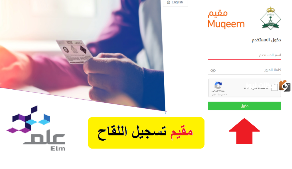 التسجيل في مقيم