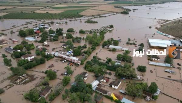 المناطق المهددة باعصار دانيال 2023