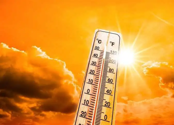 درجات الحرارة اليوم