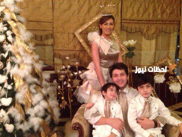 صور نادين الراسي وأولادها