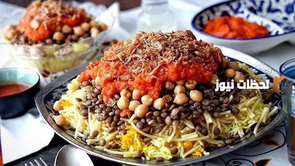 طريقة عمل الكشري المصري بالصور