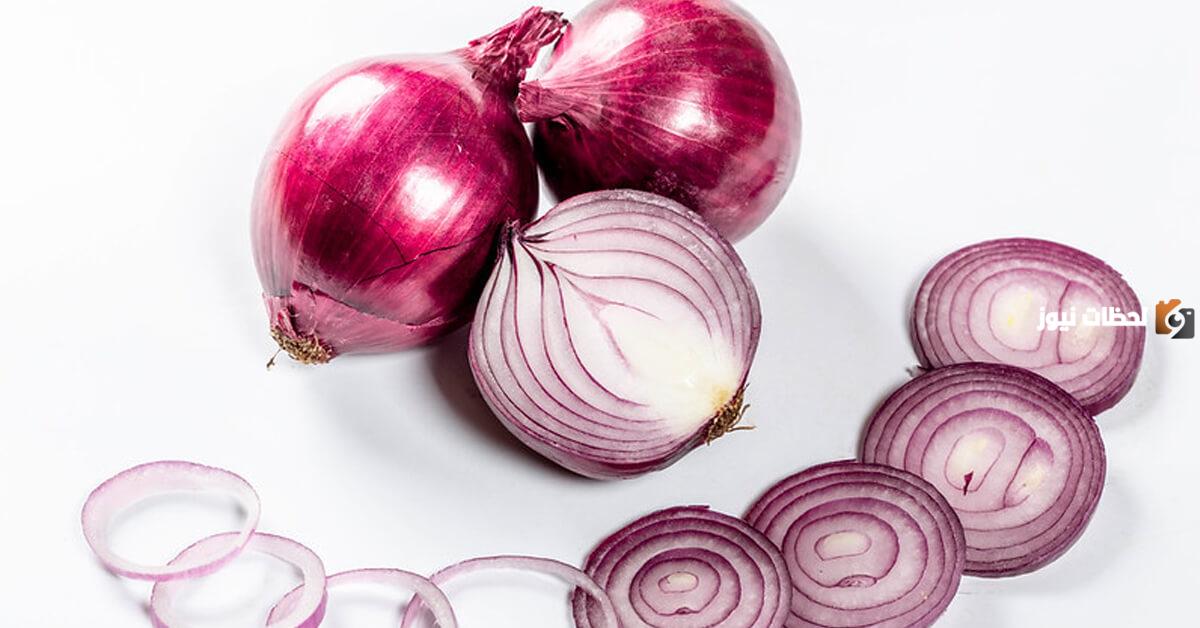 فوائد البصل الأحمر