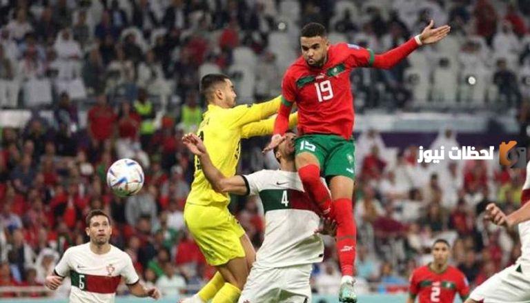 كم ارتقاء يوسف النصيري في مباراة البرتغال