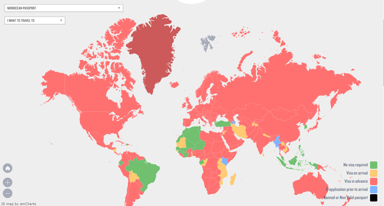 كم دولة يمكنك التنقل لها بدون فيزا