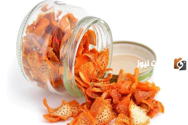 كيفية تجفيف قشر البرتقال