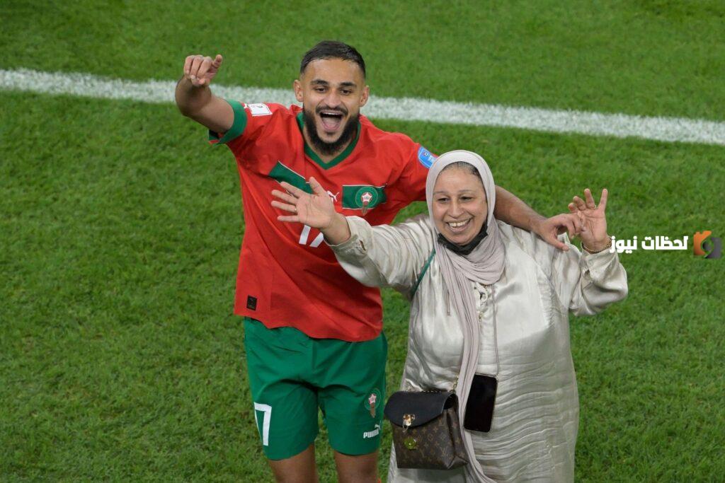 من هي والدة لاعب المغرب سفيان بوفال