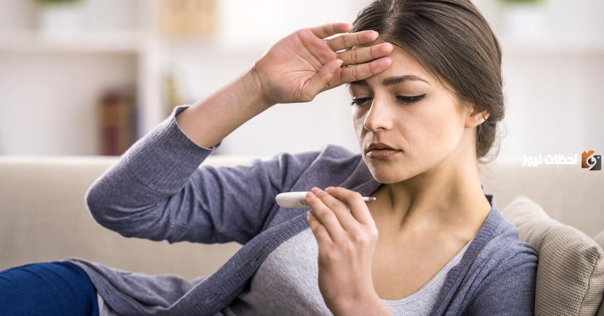 أسباب ارتفاع درجه حراره الجسم قبل الدورة بأسبوع