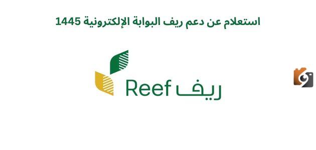 استعلام عن دعم ريف البوابة الإلكترونية