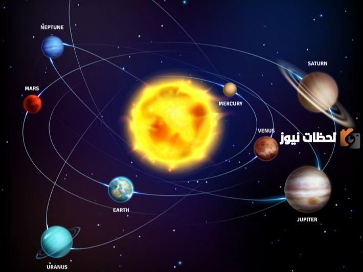 تدور الكواكب حول الشمس في مدارات تدور الكواكب حول الشمس في مدارات