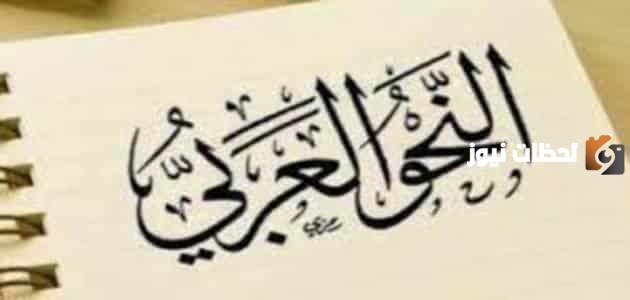 تعريف النحو لغة واصطلاحاً pdf