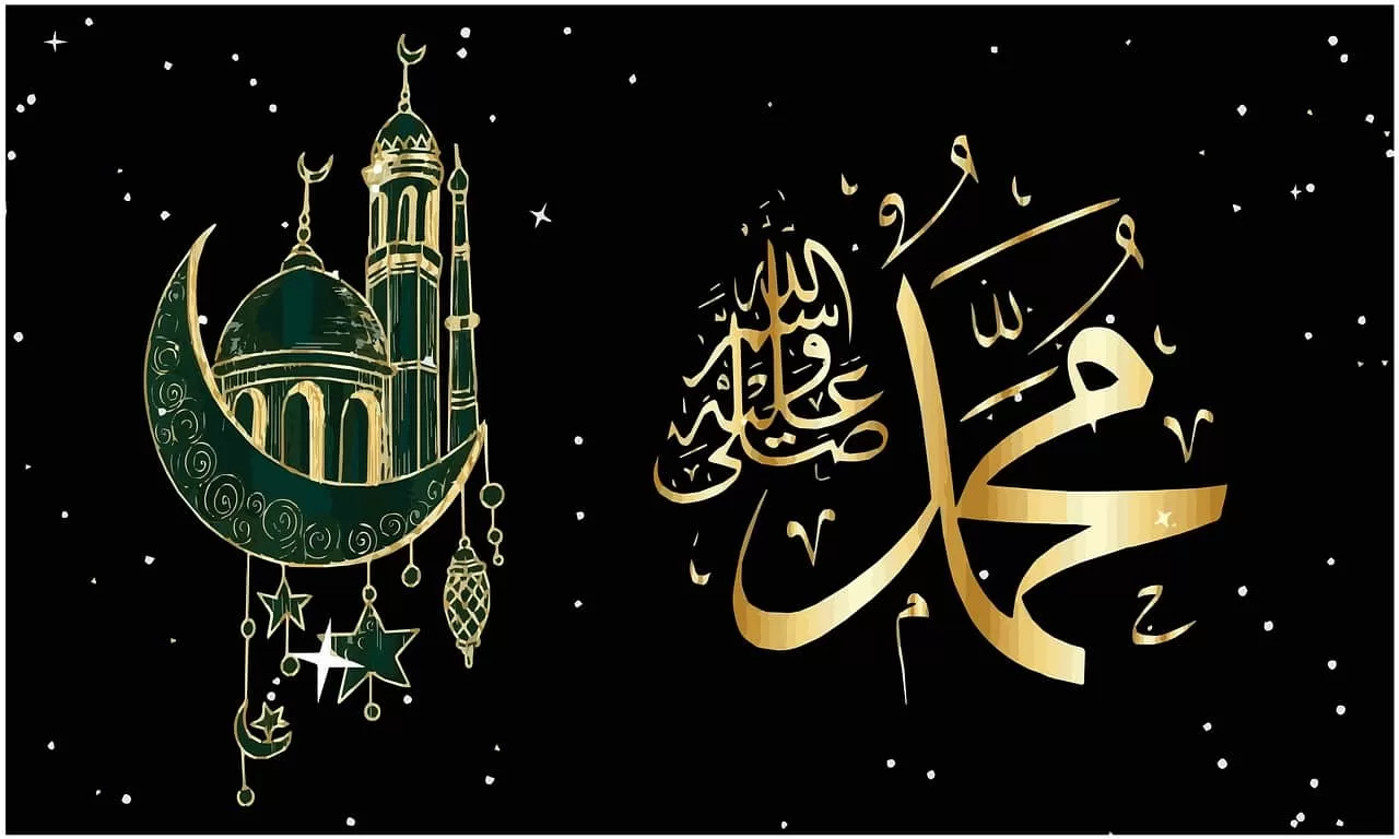 حوار بين شخصين عن دعوة سيدنا محمد لعمارة الارض وخدمة الإنسان جاهز