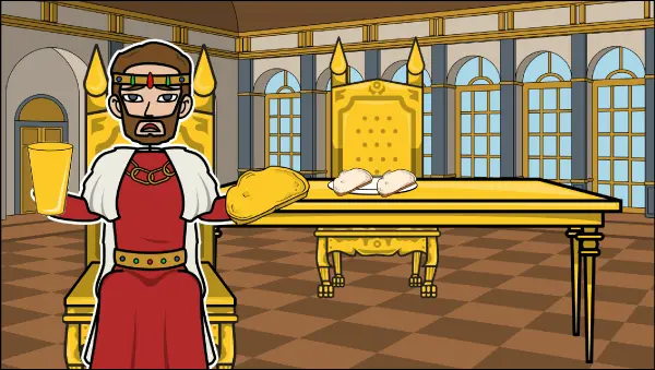 قصة لمسة الملك الذهبية