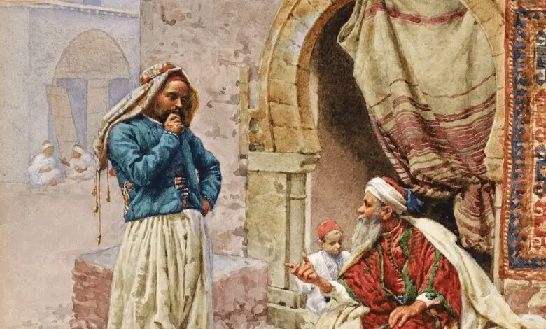 قصة الأصمعي والأعرابي
