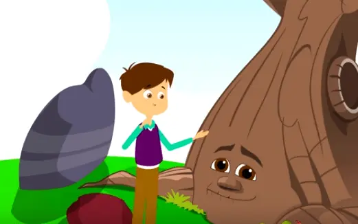 قصة الصبي يحمي الشجرة