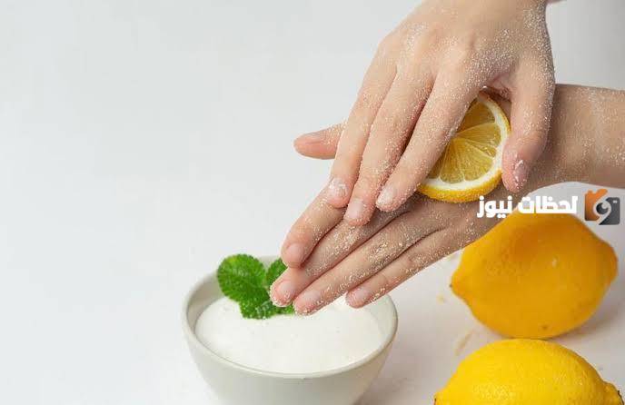 لبشرة ناعمة وبيضاء من أول مرة سكراب النشا للجسم