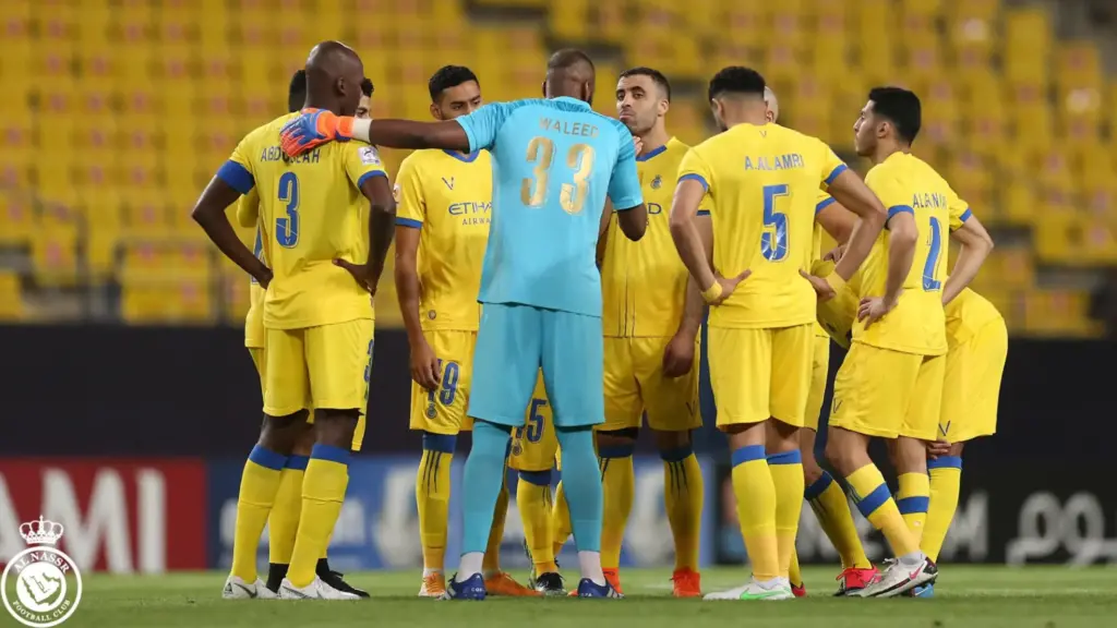 أزمة في ملعب النصر