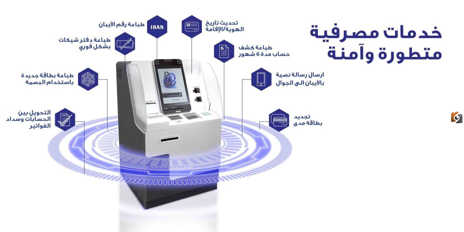 استخراج بطاقة الراجحي السعودية عبر صراف الخدمة الذاتية