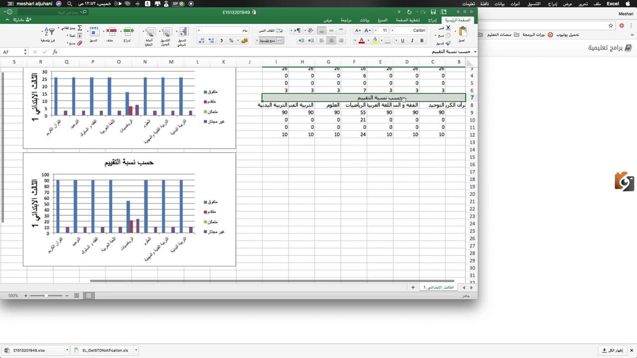تحليل نتائج الاختبارات نظام نور تحليل نتائج الاختبارات نظام نور