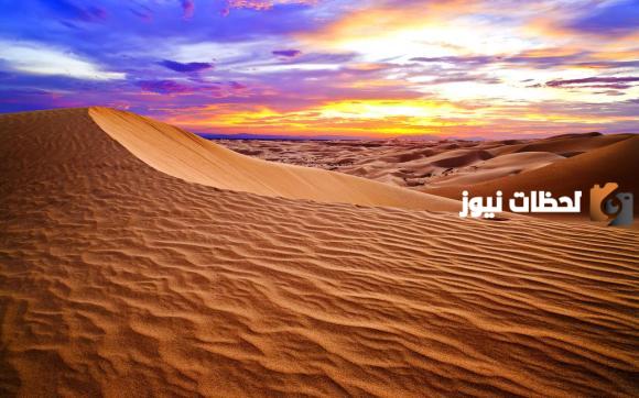 تعبير عن وصف جمال الصحراء كامل وجاهز للنسخ