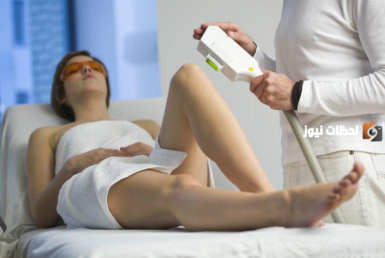 تفتيح المناطق الحساسة بالليزر تجربتي