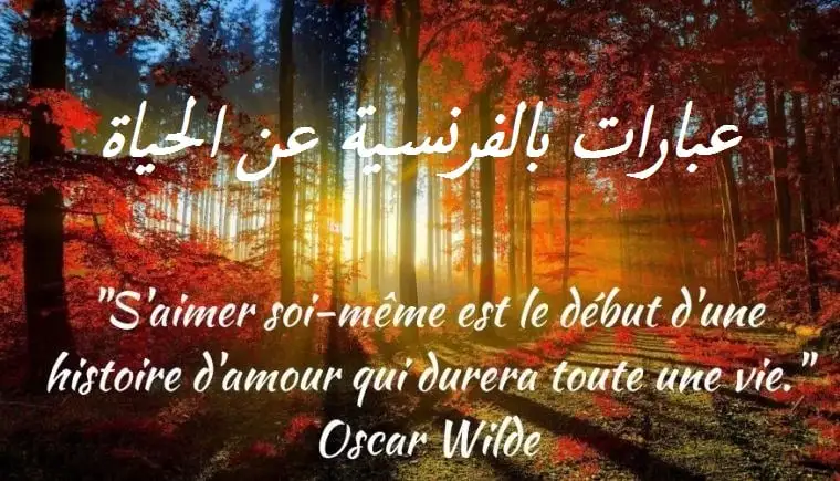 حكم عن الحياة قصيرة بالفرنسية
