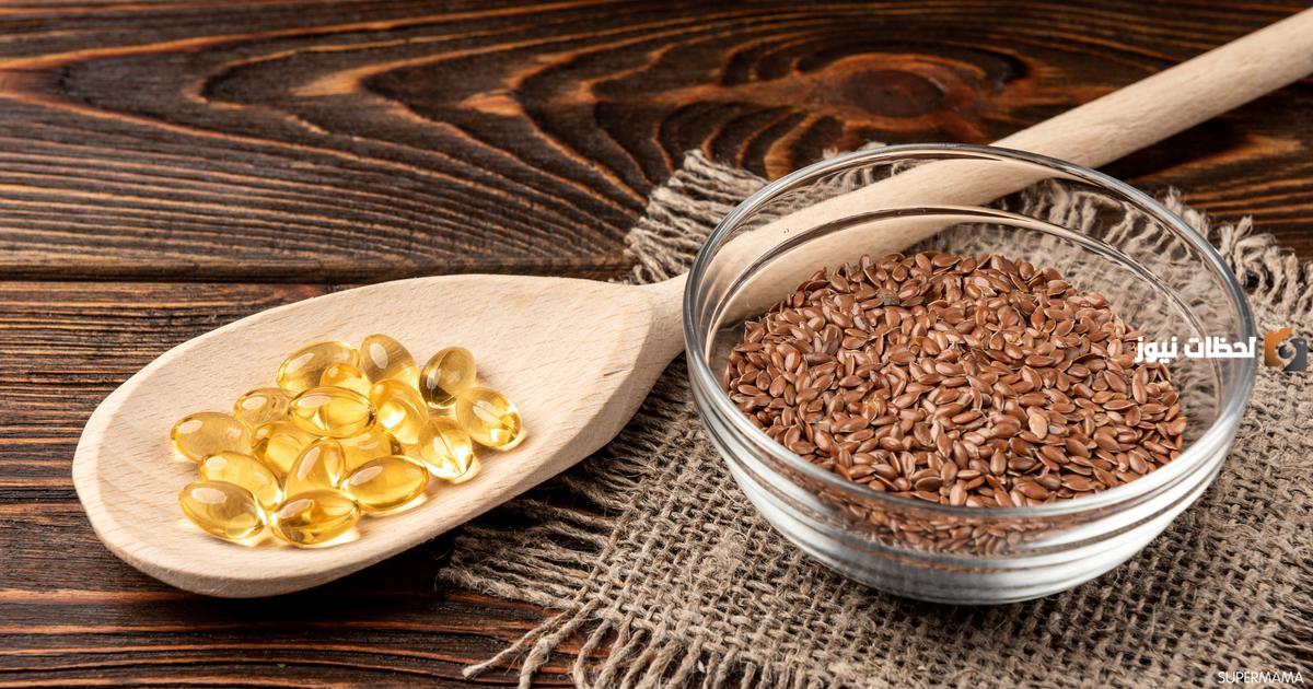 زيت بذر الكتان للشعر