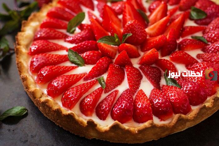 طريقة عمل احلى تارت فراولة وشوكولاتة