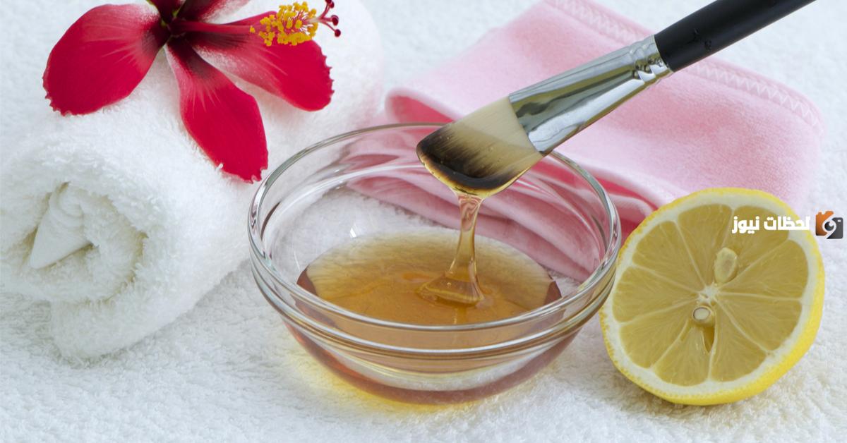 فوائد العسل والليمون على الوجه