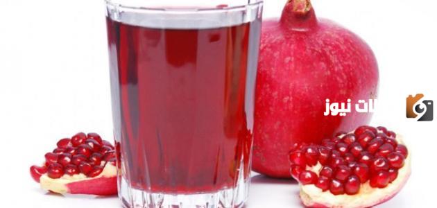 فوائد عصير الرمان للبشرة