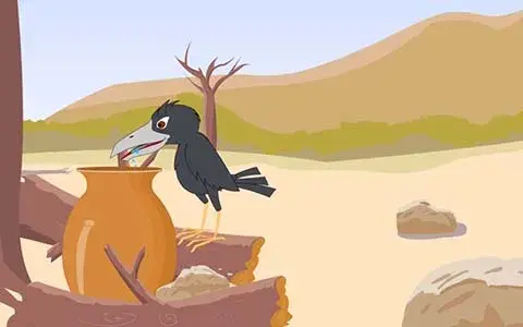 قصة الغربان الحاقدة