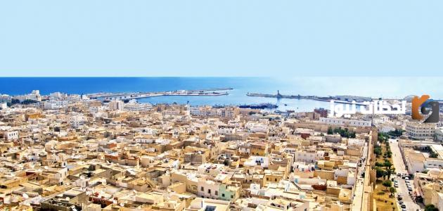 كم تبلغ مساحة تونس